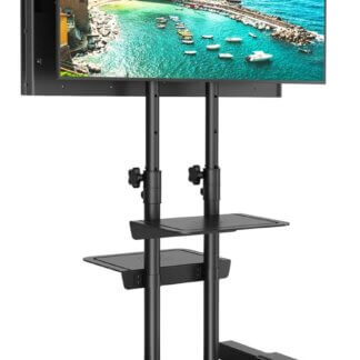 Dual Monitor Mobile Cart